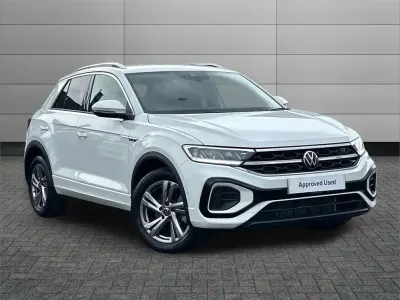 Used VW T-Roc R-line 150 HP (110 kW) 2025 White SUV