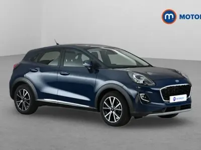 Used Ford Puma Titanium 125 HP (91 kW) 2023 Blue SUV