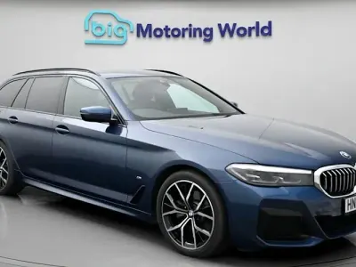 Used BMW 520 M Sport 190 HP (139 kW) 2022 Blue Estate