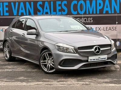 Used Mercedes A180 AMG line 109 HP (80 kW) 2017 Grey Hatchback