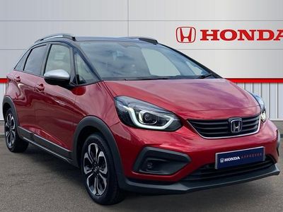 Used Honda Jazz Hybrid 109 HP (80 kW) 2021 Red Hatchback