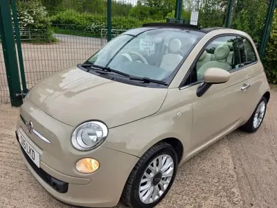 Begagnad Fiat 500C Lounge 69 HK (50 kW) 2014 Cab