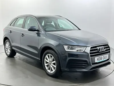 Używany Audi Q3 S-Line 150 KM (110 kW) 2018 Szary SUV
