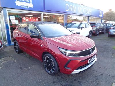 Used Vauxhall Grandland X Elite 130 HP (95 kW) 2022 Red SUV