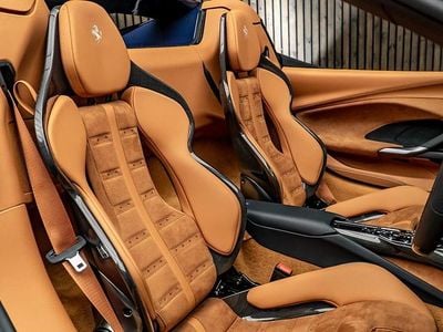 New Ferrari 296 2025 Blue Cabriolet