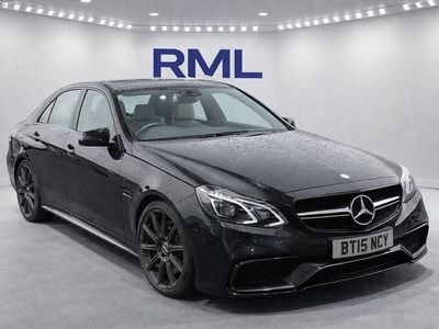 Black Used 2015 Mercedes E63 AMG Sedan | £25,490