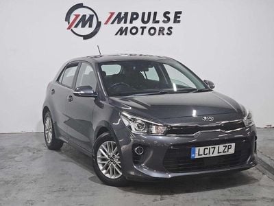 Used Kia Rio 76 HP (55 kW) 2017 Grey Hatchback