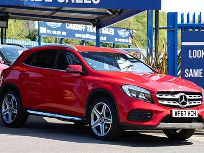 Usado Mercedes GLA200 AMG line 136 HP (100 kW) 2017 Vermelho SUV