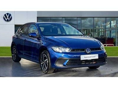 Used VW Polo Match 95 HP (69 kW) 2025 Reef blue metallic Hatchback