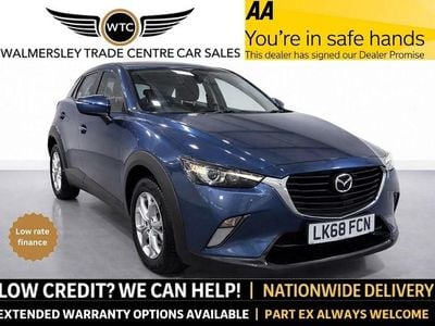 Used Mazda CX-3 105 HP (77 kW) 2018 Blue SUV