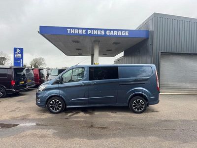 Used Ford Transit Custom Sport 170 HP (125 kW) 2022 Blue Van