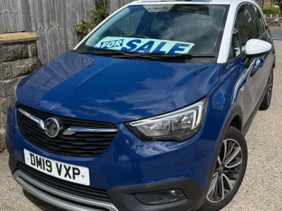 Used Vauxhall Crossland X Elite 2019 Blue SUV