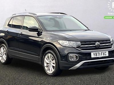 Used VW T-Cross Active 110 HP (80 kW) 2021 Black SUV