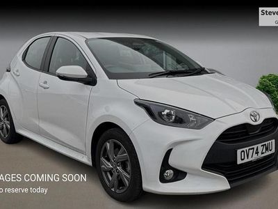 Used Toyota Yaris Hybrid 2024 White Hatchback
