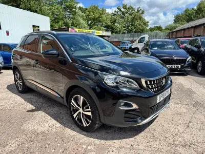 Used Peugeot 3008 Allure 130 HP (95 kW) 2018 Black SUV