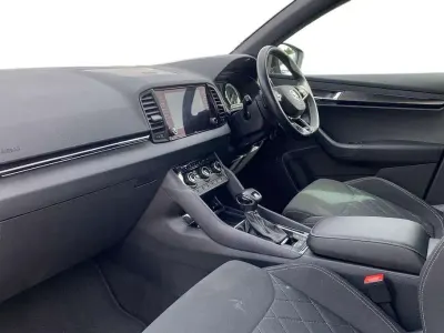Used Skoda Karoq SportLine 150 HP (110 kW) 2022 Quartz grey metallic SUV