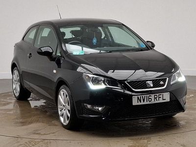 Used Seat Ibiza FR 90 HP (66 kW) 2016 Black Hatchback