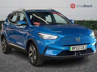 Used MG ZS Trophy 130 kW (177 HP) 2022 Blue SUV