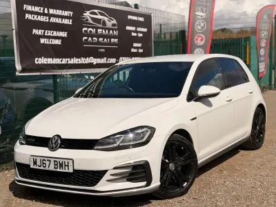 Used VW Golf VII GTD 2017 White Hatchback