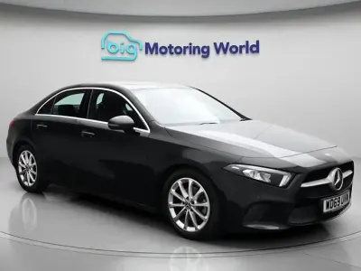 Begagnad Mercedes A200 163 HK (119 kW) 2020 Svart Sedan