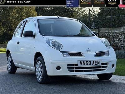 White Used 2009 Nissan Micra Visia Hatchback | £2,500 (Fair price)