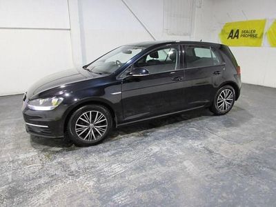 Used VW Golf VII SE 130 HP (95 kW) 2018 Black Hatchback