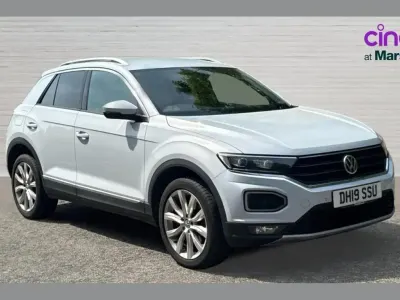 Used VW T-Roc SEL 150 HP (110 kW) 2019 Silver SUV