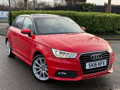Used Audi A1 Sportback S-Line 125 HP (91 kW) 2016 Red Hatchback