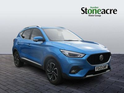 Used MG ZS Exclusive 106 HP (77 kW) 2023 Blue SUV