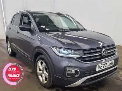 Used VW T-Cross SEL 110 HP (80 kW) 2022 Grey SUV