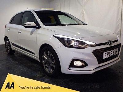 White Used 2018 Hyundai i20 Premium Hatchback | £9,490 (Fair price)