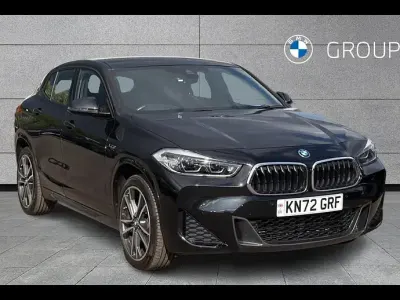 Used BMW X2 M Sport 217 HP (159 kW) 2022 Black sapphire metallic paint SUV