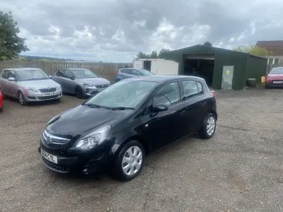 Used Vauxhall Corsa Design Edition 2014 Black Hatchback