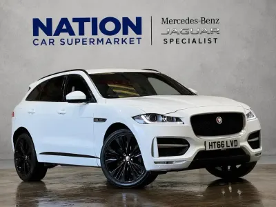 Used Jaguar F-Pace R-Sport 180 HP (132 kW) 2016 White SUV