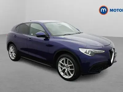 Begagnad Alfa Romeo Stelvio 280 HK (205 kW) 2019 Blå SUV