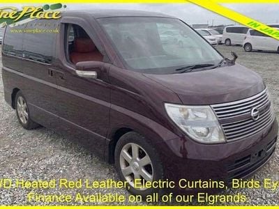 Used Nissan Elgrand Premium Edition 2008 Purple MPV