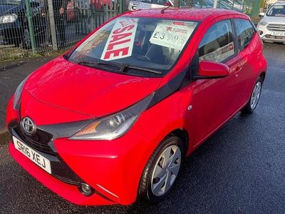 Used Toyota Aygo X-cite 68 HP (50 kW) 2015 Orange Hatchback