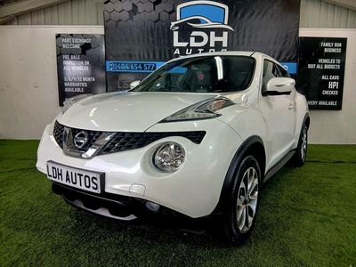 Used Nissan Juke Tekna 115 HP (84 kW) 2015 White SUV