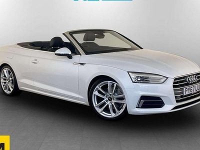 Used Audi A5 Cabriolet Sport 190 HP (139 kW) 2018 White Cabriolet
