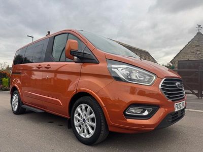 Orange Used 2022 Ford Tourneo Custom Titanium Van | £26,990 (Expensive)