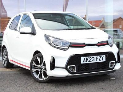 White Used 2023 Kia Picanto GT-Line Hatchback | £12,643 (Fair price)