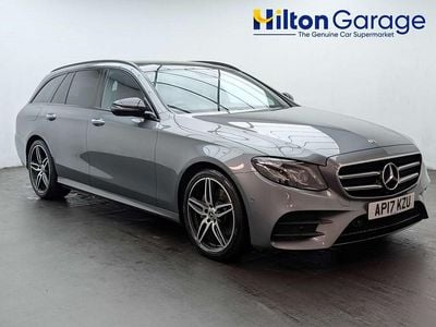 Used Mercedes E220 AMG line 194 HP (142 kW) 2017 Grey Estate