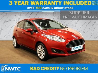 Used Ford Fiesta Titanium 105 HP (77 kW) 2016 Red Hatchback