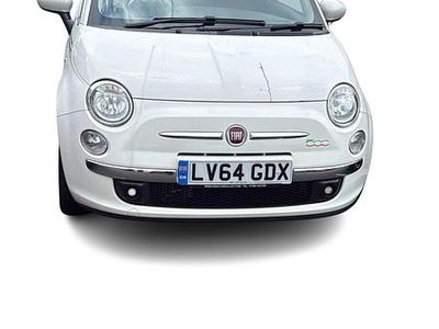 Used Fiat 500C Lounge 2014 White Cabriolet