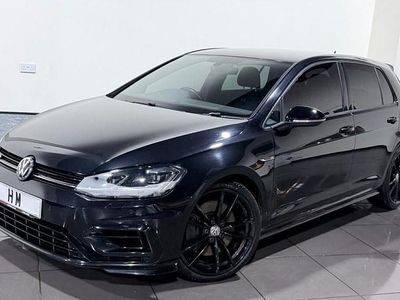 Black Used 2017 VW Golf VII R Hatchback | £18,895 (Fair price)