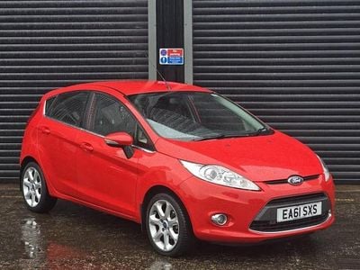 Used Ford Fiesta Zetec 2011 Red Hatchback