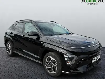 Used Hyundai Kona N Line 137 HP (100 kW) 2025 Black SUV