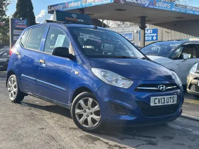 Used Hyundai i10 Classic 83 HP (61 kW) 2013 Blue Hatchback