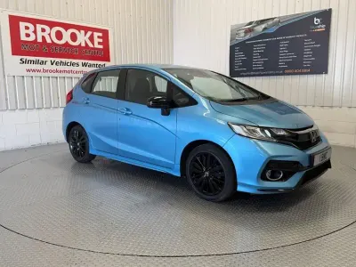Used Honda Jazz Sport 130 HP (95 kW) 2018 Blue Hatchback