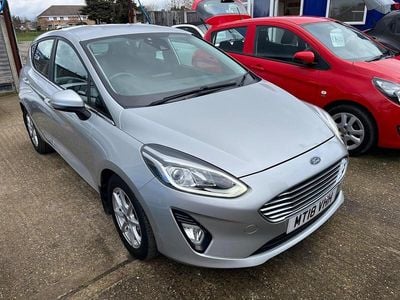 Used Ford Fiesta Zetec 2018 Silver Hatchback